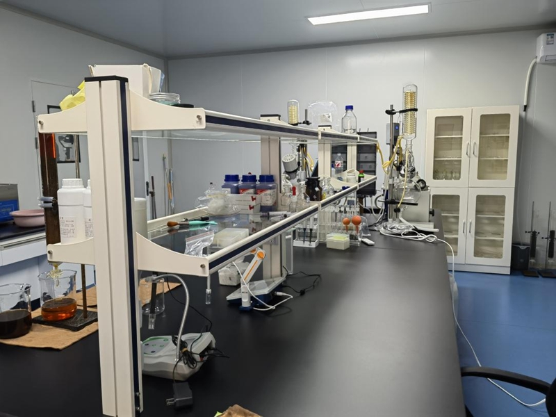 长青参业实验室。人民网记者 马俊华摄