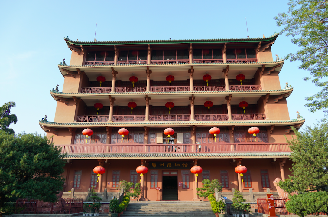 位于广州市越秀区的镇海楼(资料图)。人民网 王雅蝶摄