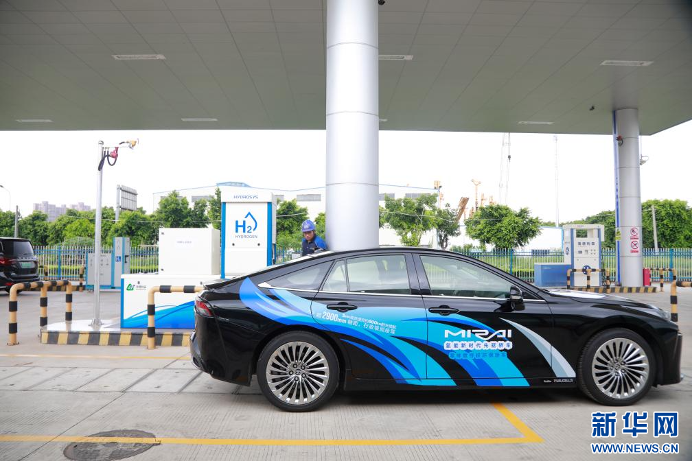 佛山加氢站。新华网发(李仁生 摄)