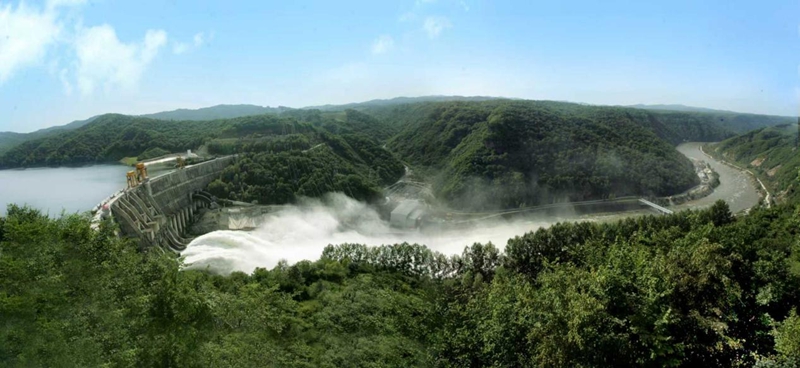 白山大坝。图片来源:桦甸市委宣传部