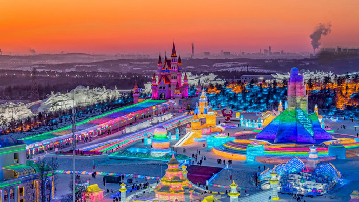 长春冰雪新天地。（资料图片）