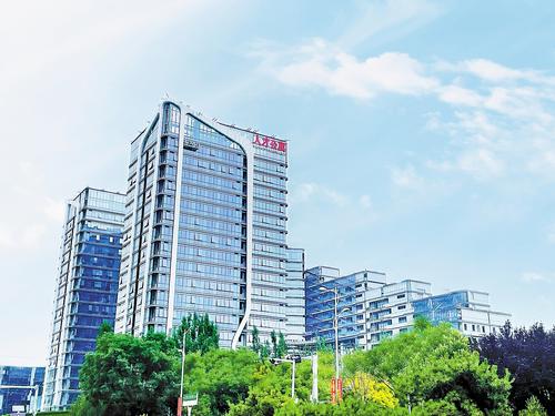 近日拍摄的高端人才公寓外景。