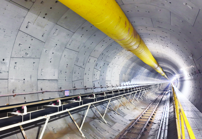 南京南隧道盾构段贯通 上铁集团供图