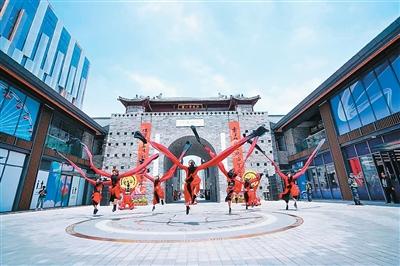 二〇二四年四月,徐州文庙街区开街仪式节目表演。