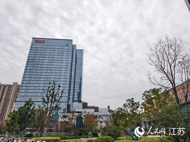 亲橙寓在南京市建邺区投入运营。人民网记者 马晓波摄