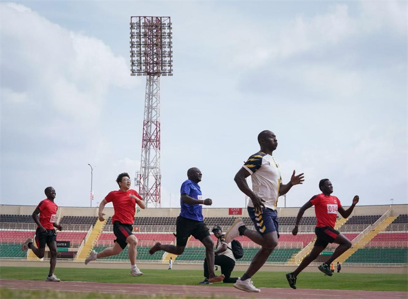 运动会现场。肯中经贸协会供图