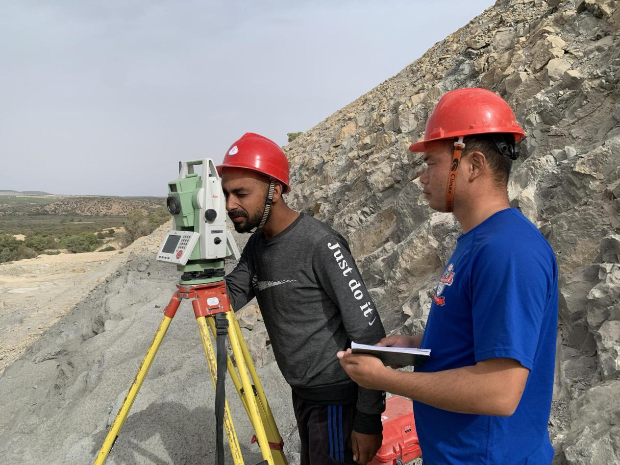 测量培训。中国电建供图