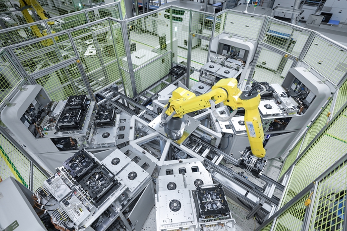 中兴通讯滨江工厂。园区供图