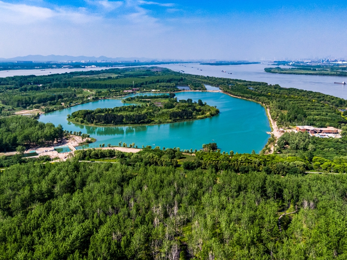 新济洲国家湿地公园。园区供图