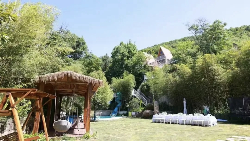 位于云台街道的凌洲村民宿。云台山景区供图