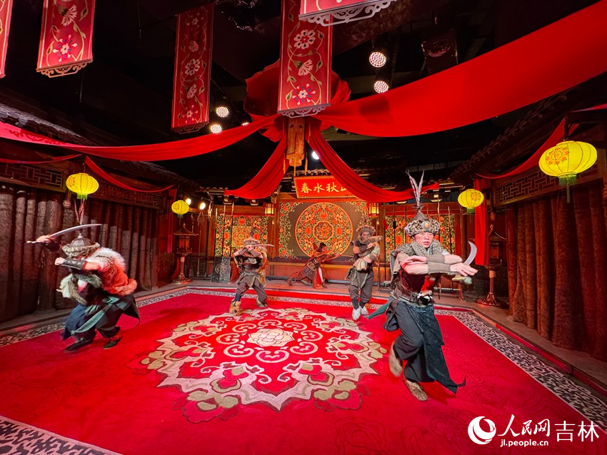 节目《春水秋山》。人民网记者 李思玥摄